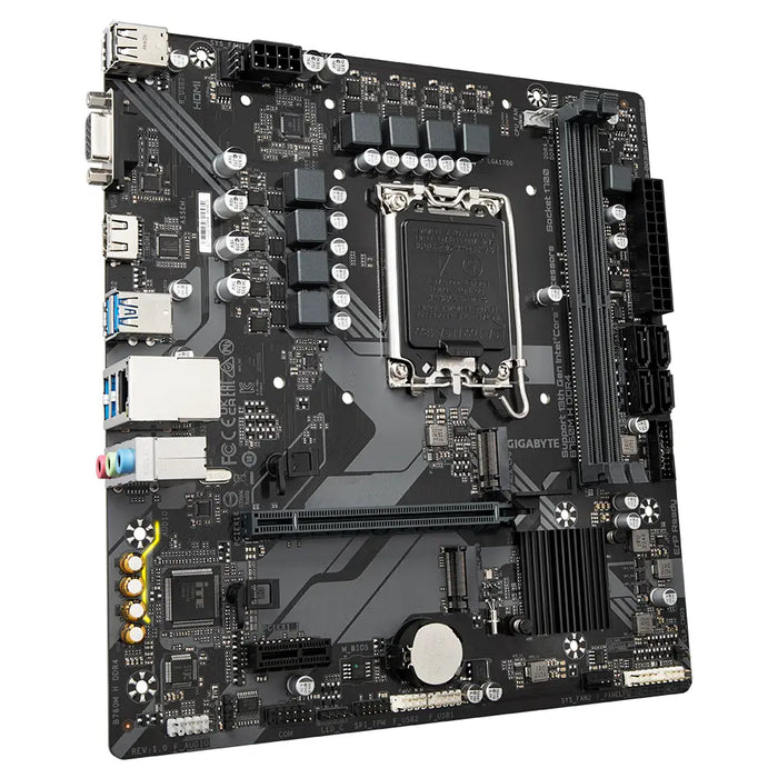 Motherboard GIGABYTE B760M H socket 1700 - Дънни платки<<<Компютърни компоненти<<<ValiAPI&&&Дънни