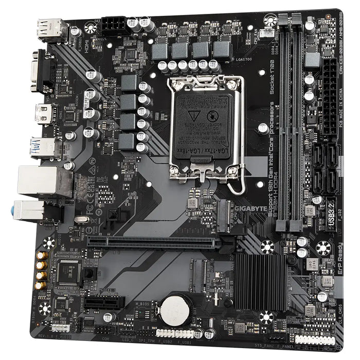 Motherboard GIGABYTE B760M H socket 1700 - Дънни платки<<<Компютърни компоненти<<<ValiAPI&&&Дънни