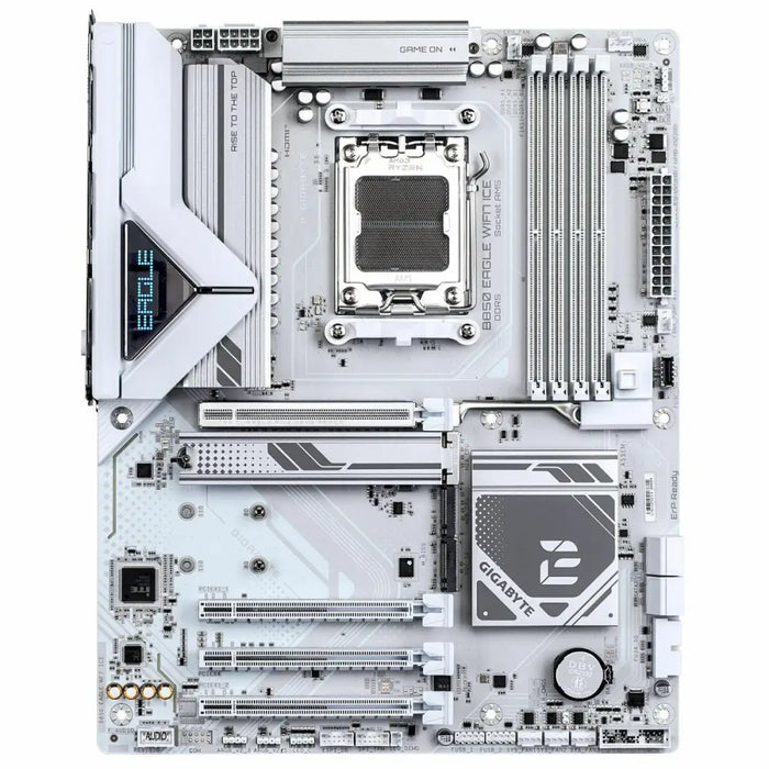 Motherboard Gigabyte B850 EAGLE WF7 ICE AMD B850 AMD AM5 - Компютър Мрежи и компоненти<<<Компютри|