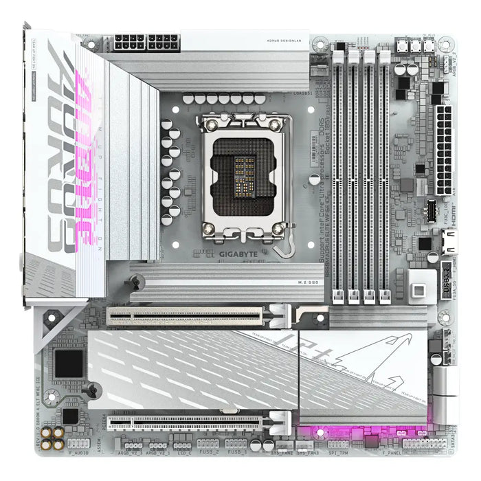 Motherboard GIGABYTE B860M AORUS ELITE WiFi 6E ICE LGA 1851 - Дънни платки<<<Компютърни компоненти<<<ValiAPI&&&Дънни