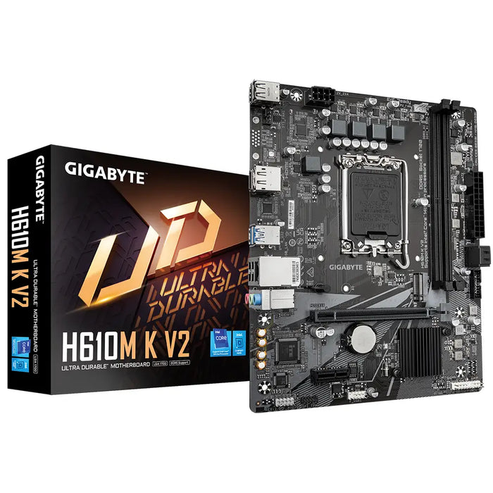Motherboard GIGABYTE H610M K V2 DDR5 socket 1700 Micro ATX - Дънни платки<<<Компютърни компоненти<<<ValiAPI&&&Дънни