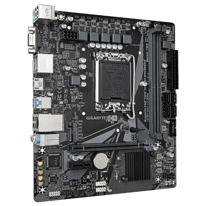 Motherboard GIGABYTE H610M-S2H V3 DDR4 socket 1700 Micro ATX - Дънни платки<<<Компютърни компоненти<<<ValiAPI&&&Дънни