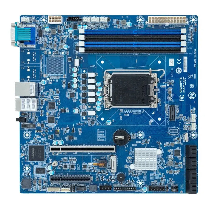 Motherboard - Gigabyte MX34-BS0 1x LGA 1700 Intel® Xeon® E-2400 / 6300 Intel® Pentium® Gold G7400 / G7400T Intel® C262