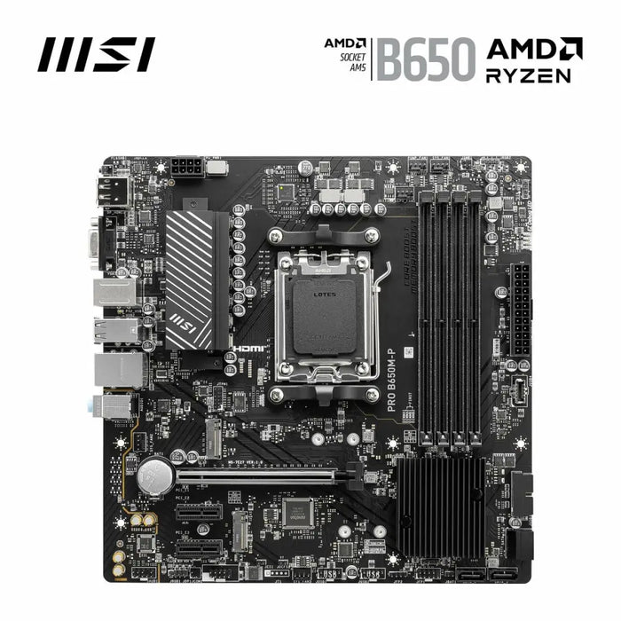 Motherboard MSI 911-7E27-001 AMD B650 AMD AM5 - Компютър Мрежи и компоненти<<<Компютри| Електроника<<<BigBuy&&&Дънни