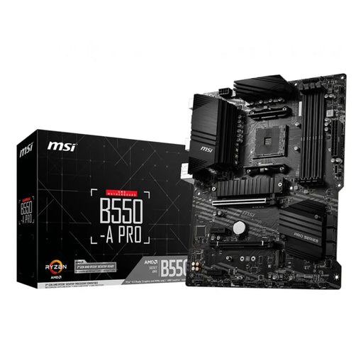 Motherboard MSI B550-A PRO AMD B450 AMD AM4 - Компютър Мрежи и компоненти<<<Компютри| Електроника<<<BigBuy&&&Дънни