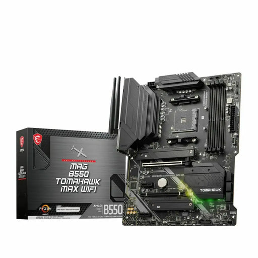 Motherboard MSI MAG B550 TOMAHAWK MAX WIFI AMD AM4 - Компютър Мрежи и компоненти<<<Компютри|