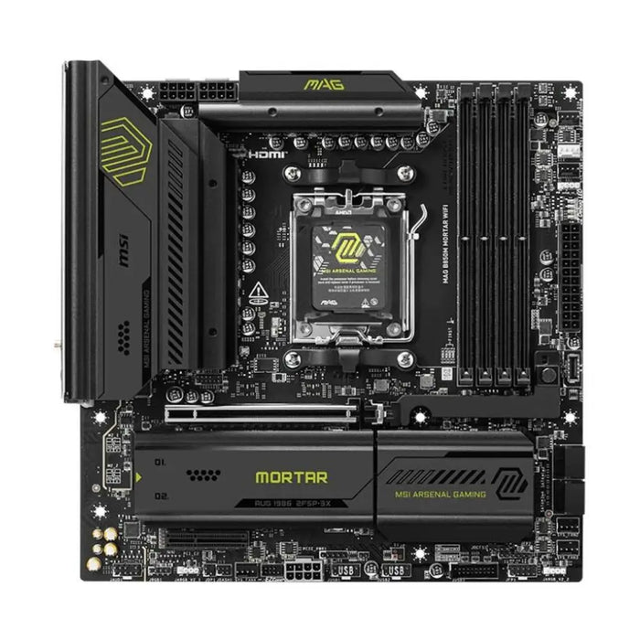 Motherboard MSI MAG B850M MORTAR WIFI AMD AM5 - Компютър Мрежи и компоненти<<<Компютри| Електроника<<<BigBuy&&&Дънни