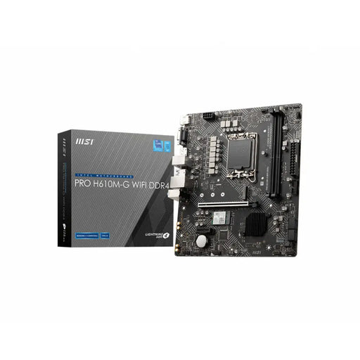 Motherboard MSI PRO H610M-G WIFI DDR4 Intel H610 LGA 1700 - Компютър Мрежи и компоненти<<<Компютри|