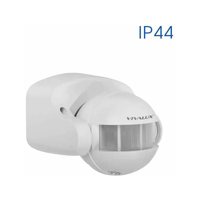 MOTION SENSOR FLEX SR18-W-WHITE IP44 VIVALUX - Сензори и датчици<<<Електроматериали<<<Строителни