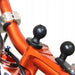 MOTORBIKE PHONE HOLDER FREEDCONN MC7C + BM2R HEAD TUBE ATTACHMENT - HoldersAKG-UCH<<<GSM accessoriesAKG<<<ActionPL