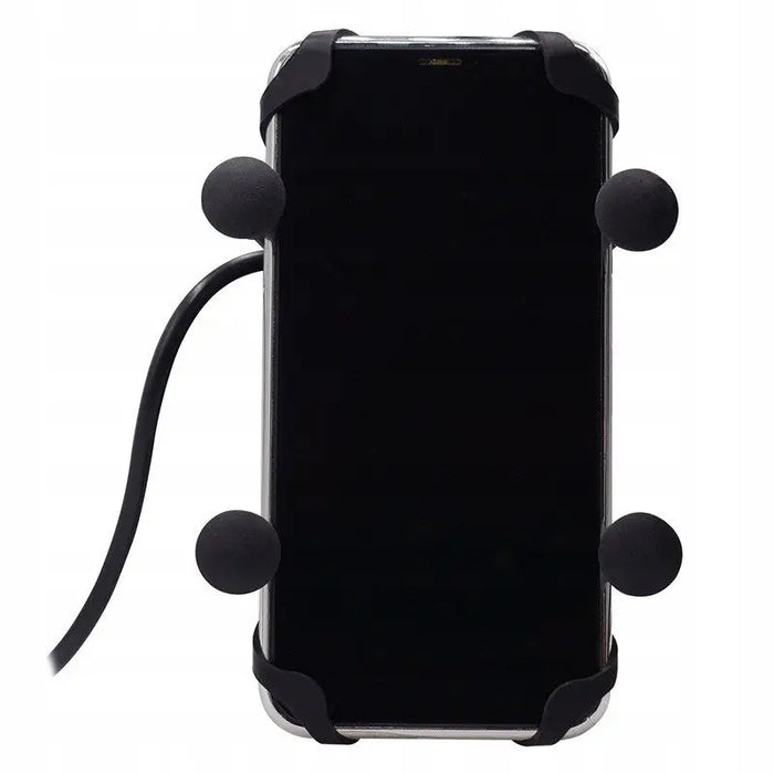 MOTORBIKE PHONE HOLDER FREEDCONN MC7C + BM2R HEAD TUBE ATTACHMENT - HoldersAKG-UCH<<<GSM accessoriesAKG<<<ActionPL
