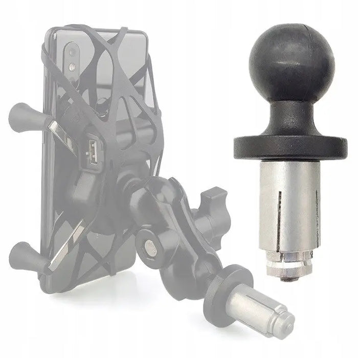 MOTORBIKE PHONE HOLDER FREEDCONN MC7C + BM2R HEAD TUBE ATTACHMENT - HoldersAKG-UCH<<<GSM accessoriesAKG<<<ActionPL
