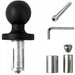 MOTORBIKE PHONE HOLDER FREEDCONN MC7C + BM2R HEAD TUBE ATTACHMENT - HoldersAKG-UCH<<<GSM accessoriesAKG<<<ActionPL
