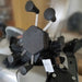 MOTORBIKE PHONE HOLDER FREEDCONN MC7C + BM2R HEAD TUBE ATTACHMENT - HoldersAKG-UCH<<<GSM accessoriesAKG<<<ActionPL