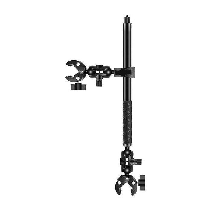 Motorcycle/bicycle mount PULUZ with a single clamp and selfie stick 150 cm - Straps mounts