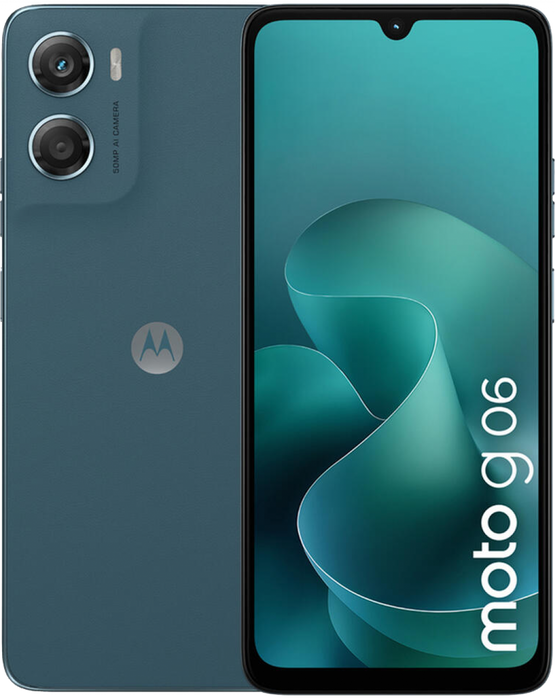 Smartphone Motorola Moto G06 4/128GB Tapestry (Blue)