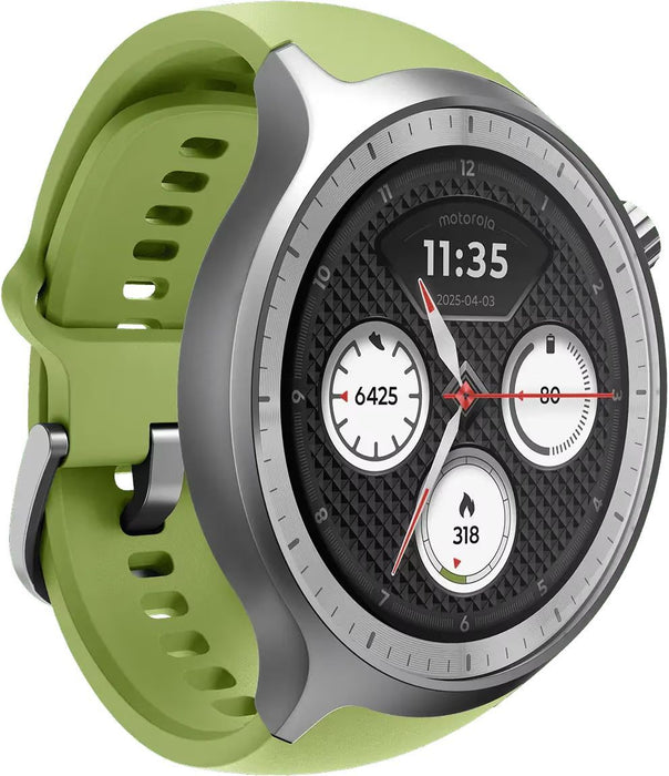 Smartwatch Motorola Moto Watch 47mm Silver 1,43" 47 mm 46 mm Ø 47 mm