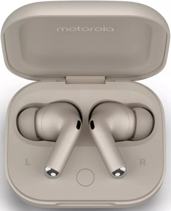 Bluetooth Headphones Motorola BUDS + BEACH SAND Grey