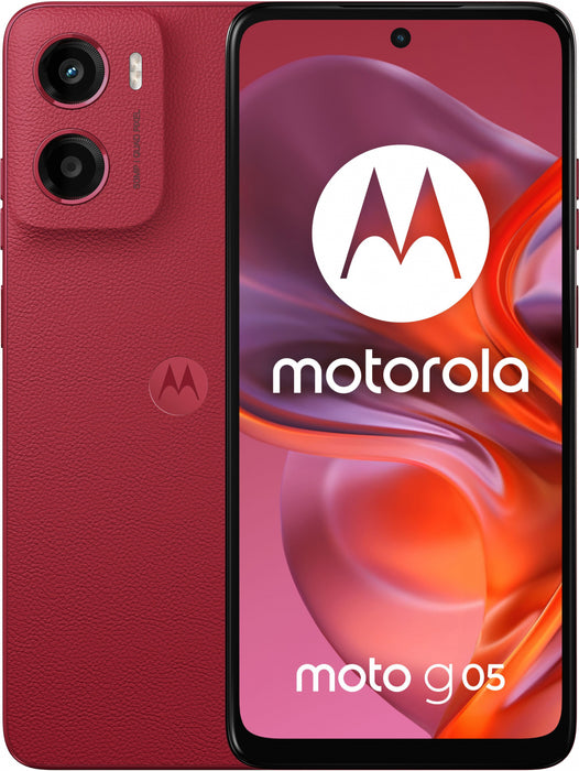 Smartphone Motorola Moto G05 8/256GB Plum Red