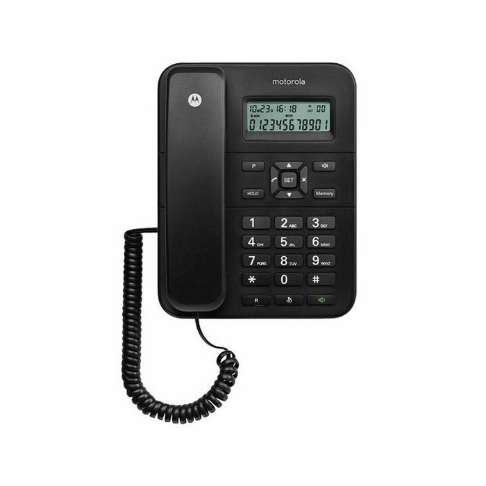 Landline Telephone Motorola Black