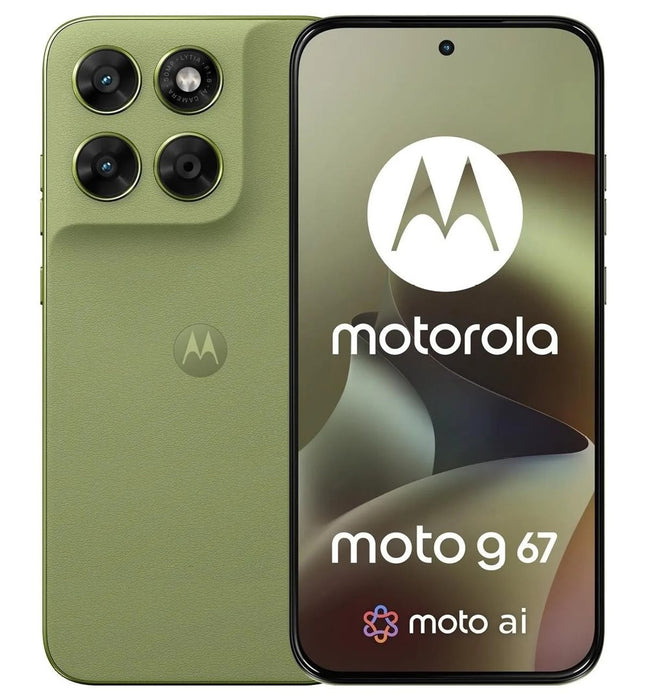 Motorola Moto G67 5G 8/256 GB smartphone in PANTONE Nile