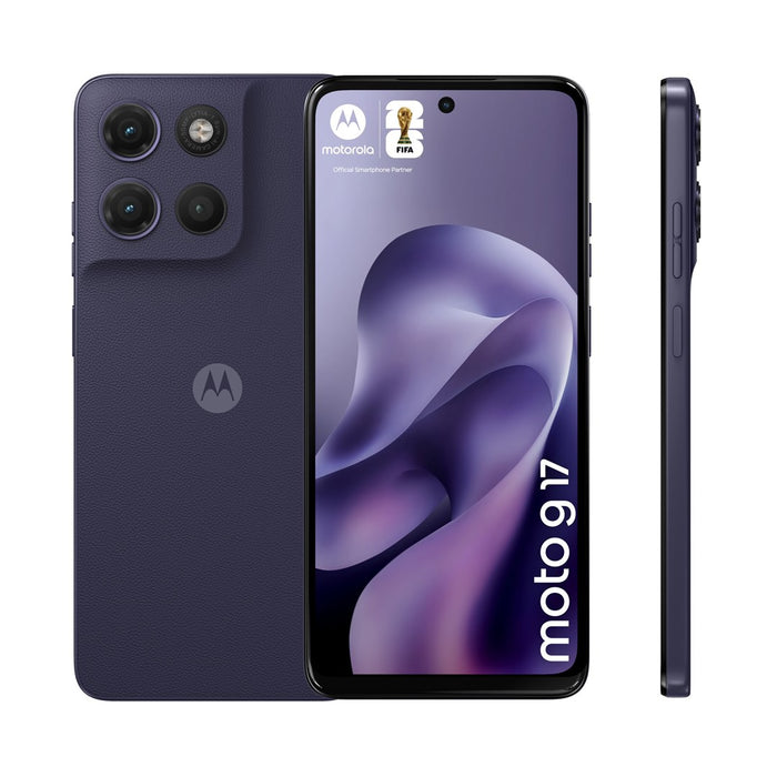 Motorola Moto G17 8/128 GB smartphone in PANTONE Evening Blue (Violet)