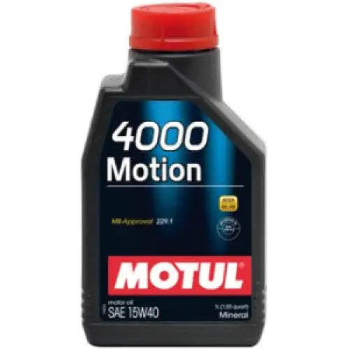 MOTUL 4000 MOTION 15W-40 1L - АВТОМОБИЛНИ МАСЛА<<<MaxCar