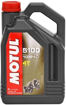 MOTUL 5100 4T 10W-40 4L Moto