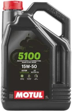 MOTUL 5100 4T 15W-50 4L Moto