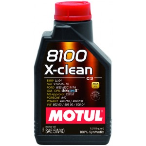 MOTUL 8100 X-CLEAN 5W-40 1L