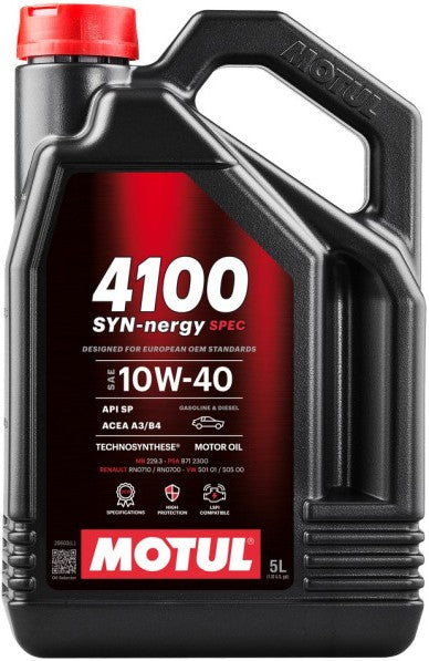 MOTUL 4100 SYN-NERGY SPEC 10W-40 5L