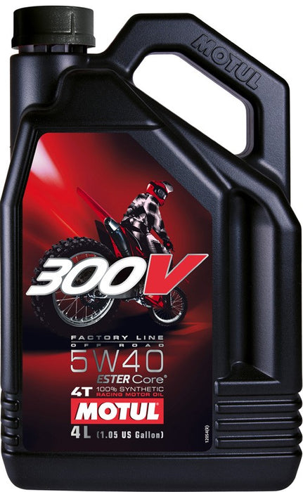 MOTUL 300V FACTORY LINE OFF ROAD 5W-40 4L Moto
