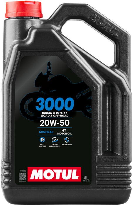 MOTUL 3000 4T 20W-50 4L Moto