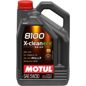 MOTUL 8100 X-CLEAN EFE 5W-30 5L