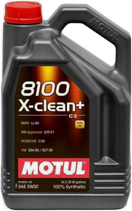 MOTUL 8100 X-CLEAN+ 5W-30 5L