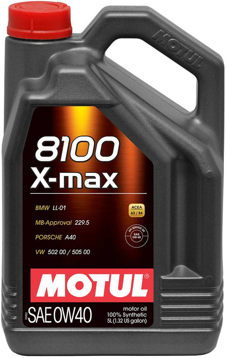 MOTUL 8100 X-MAX 0W-40 5L