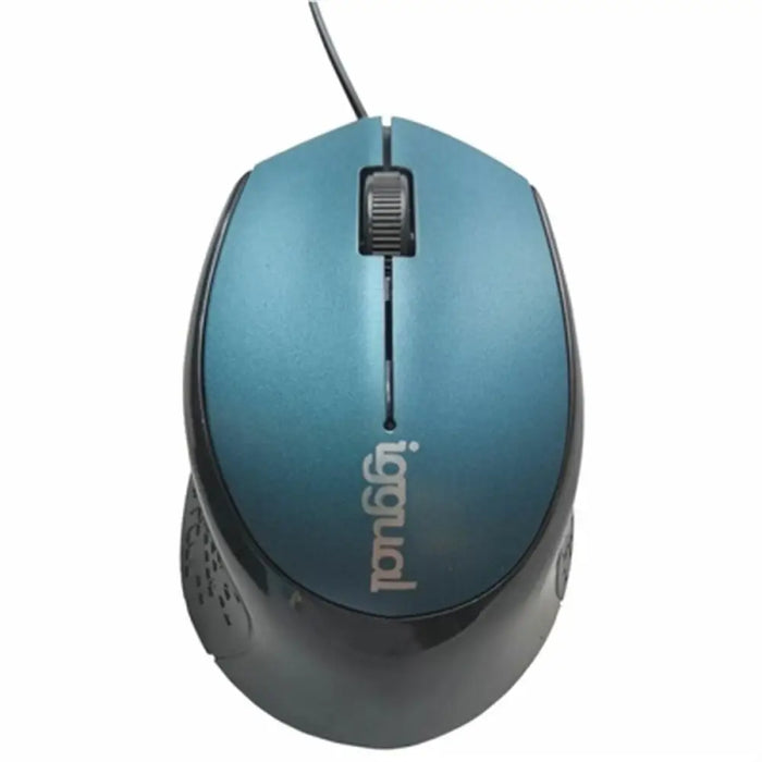 Mouse iggual COM-ERGONOMIC-R 800 dpi Blue Black/Blue - Електроника Периферни и резервни части<<<Компютри|