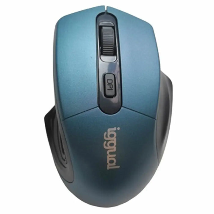 Mouse iggual ERGONOMIC-L 1600 dpi Blue Black/Blue - Електроника Периферни и резервни части<<<Компютри|