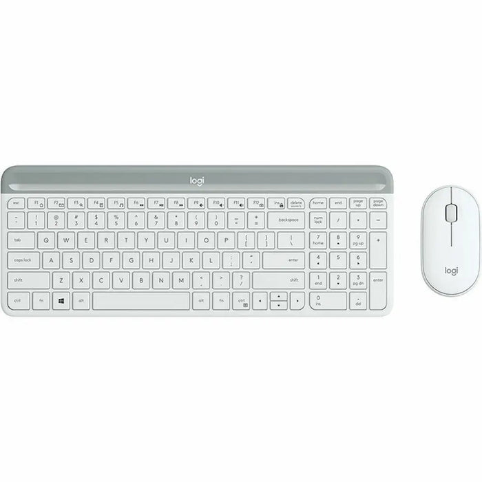 Mouse & Keyboard Logitech MK470 White Spanish Qwerty - Електроника Периферни и резервни части<<<Компютри|