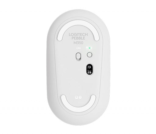 Mouse Logitech Wireless M350 Pebble Off-White - Мишки<<<Периферия<<<Компютри и периферия<<<TechMart