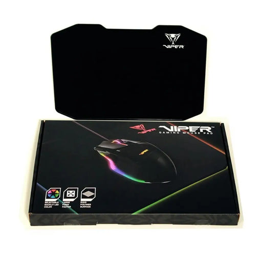 Mouse Mat Patriot Memory Viper Black Monochrome - Гейминг Мишка и Подложка за Мишка<<<Компютър Игри<<<Компютри|