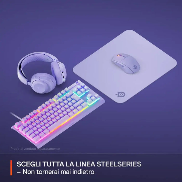 Mouse Mat SteelSeries Lilac - Компютър Игри<<<Компютри| Електроника<<<BigBuy&&&Гейминг Мишка и Подложка за