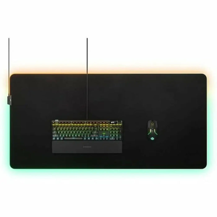 Mouse Mat SteelSeries QcK Prism Cloth Black - Компютър Игри<<<Компютри| Електроника<<<BigBuy&&&Гейминг Мишка и Подложка