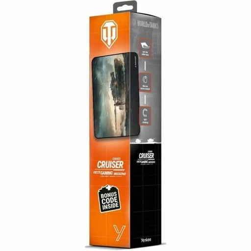 Mouse Mat Yenkee CRUISER - YPM WT47 Black - Компютър Игри<<<Компютри| Електроника<<<BigBuy&&&Гейминг Мишка и Подложка