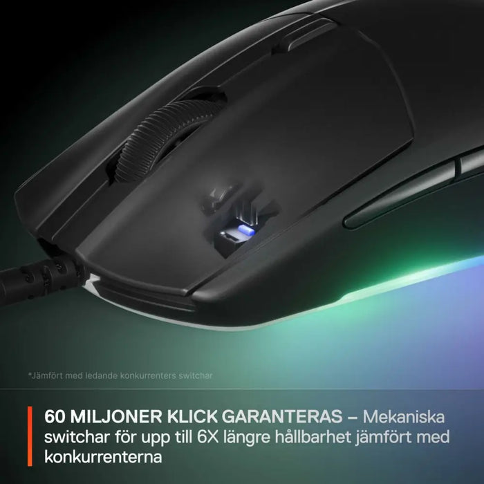 Mouse SteelSeries 62515 Black 8500 dpi - Електроника Периферни и резервни части<<<Компютри|