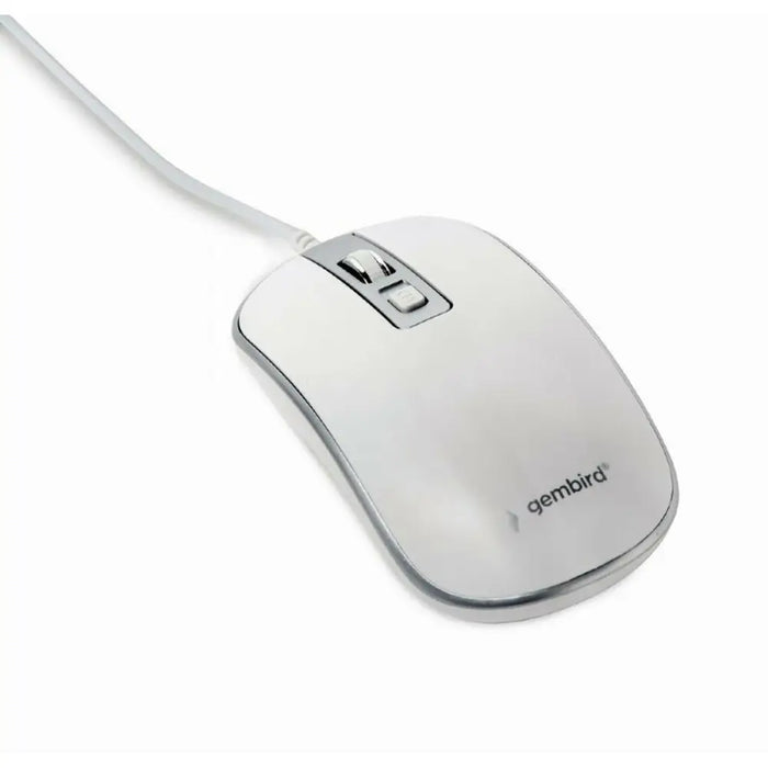 Mouse with Cable and Optical Sensor GEMBIRD MUS-4B-06-WS 1200 DPI - Електроника Периферни и резервни части<<<Компютри|