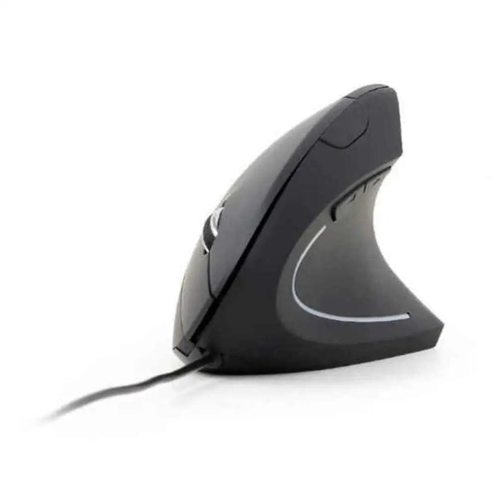 Mouse with Cable and Optical Sensor GEMBIRD MUS-ERGO-01 3200 DPI Black - Електроника Периферни и резервни
