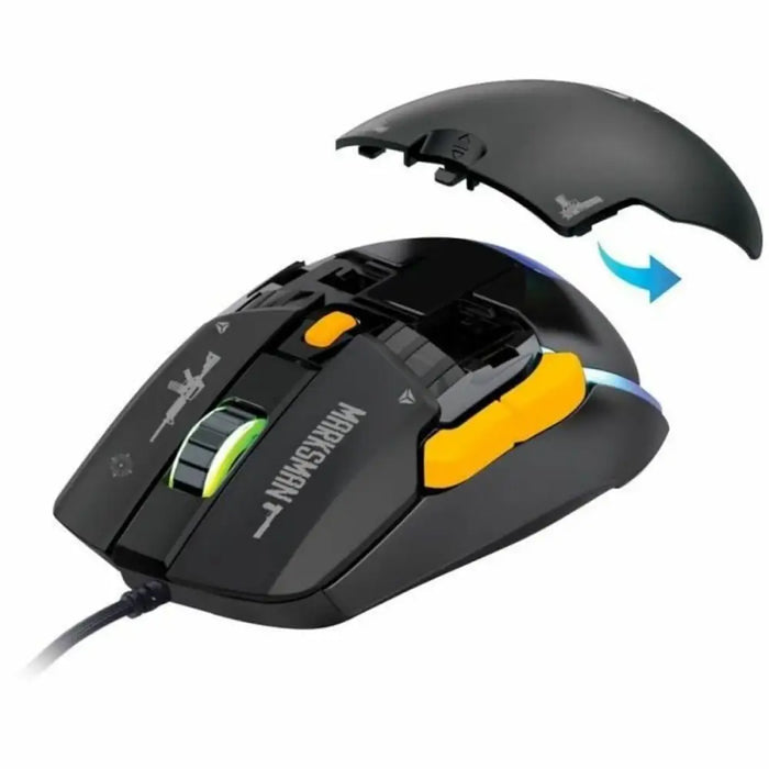 Mouse Yenkee MARKSMAN - YMS 3600BK Black 3600 DPI - Електроника Периферни и резервни части<<<Компютри|