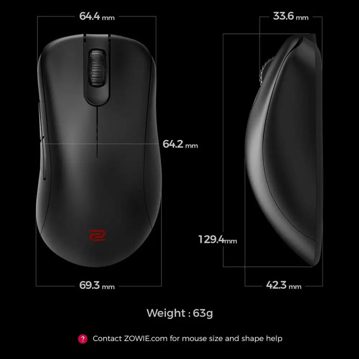 Mouse Zowie 9H.N4TBE.A2E Black 3200 DPI - Електроника Периферни и резервни части<<<Компютри|