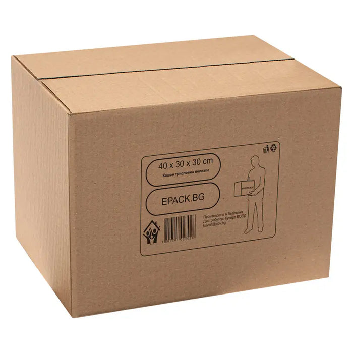 MOVING CARTONS 30X30X40 CM GREEN WAY - Опаковане<<<Домашни потреби<<<Кухня<<<Praktiker
